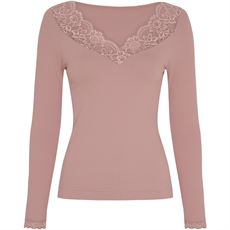 TIM OG SIMONSEN T-SHIRT, BELEN BLOUSE COSTINA, ROSA ANTICO